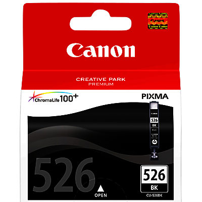 Canon PIXMA CLI-526BK Inkjet Cartridge, Black Canon PIXMA CLI-526BK Inkjet Cartridge, Black